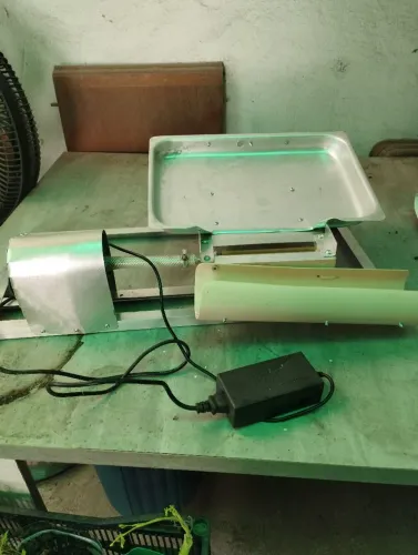 Descascador elétrico para ovos de codorna