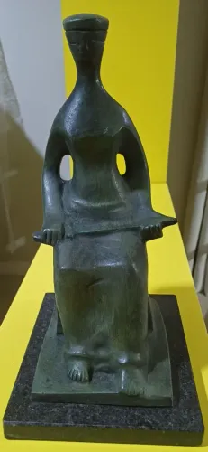 Escultura, CESCHIATTI - JUSTIÇA | ASSINADO NO VERSO DA PEÇA, Fone: * 