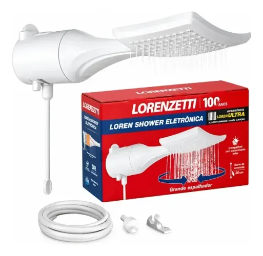 Chuveiro Ducha Loren Shower Eletrônico - Lorenzetti