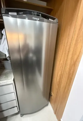 Geladeira Consul Frost Free 342 Litros Inox em ótimo estado