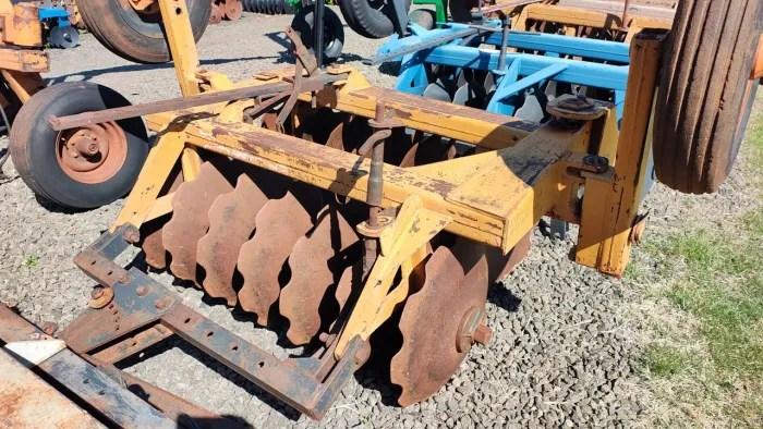 Grade aradora 14 discos trator 