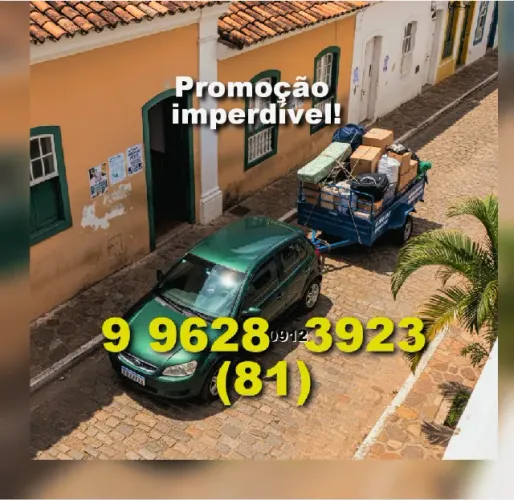 Frete/Mudança com ou s/ embalagens Neilton