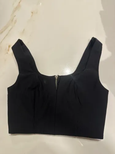 Cropped preto ALTA QUALIDADE preto P/M