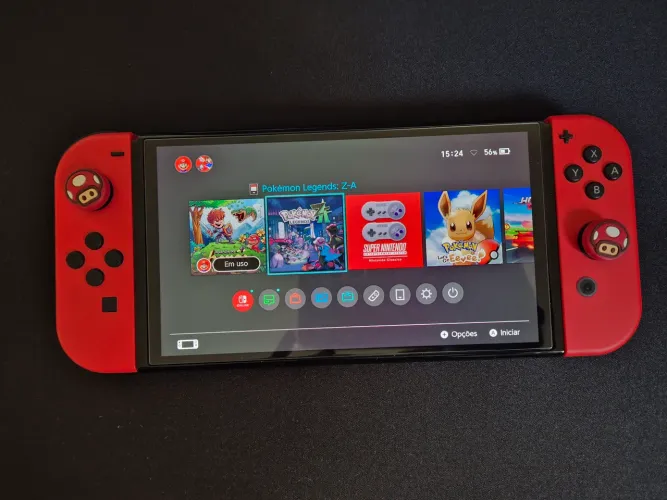 Nintendo Switch OLED versão Mario