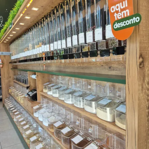 Prateleira para produtos a granel