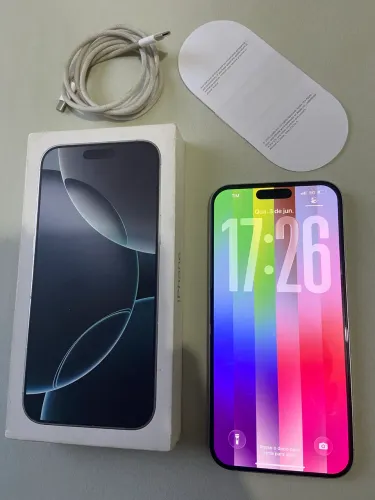 iPhone 16 pro max Branco - 512GB 
