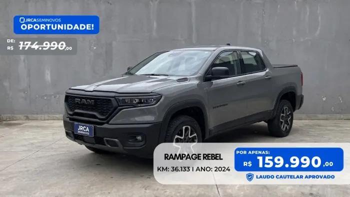 Ram Rampage Rebel Ignit. 2.0 TB CD 4X4 Aut. 2024