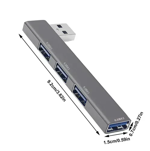 Hub Usb Para Pc Hub Usb 3.0 Extensor De 4 Portas