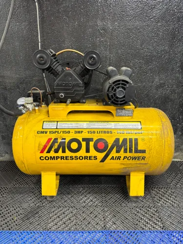 COMPRESSOR MOTO MIL 150 Litros (EXCELENTE ESTADO) 