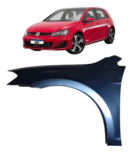 Paralama Dianteiro Vw Golf 2014 2015 2016 2017 2018 Esquerdo