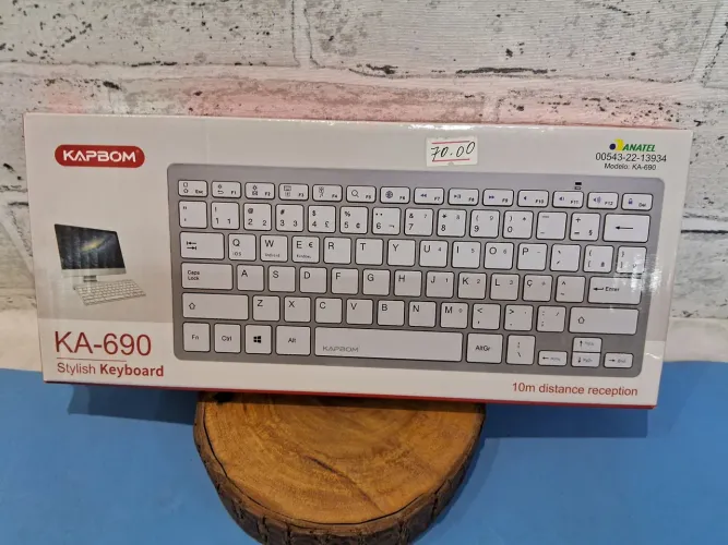 Teclado Kapbom KA-690  Sem Fio