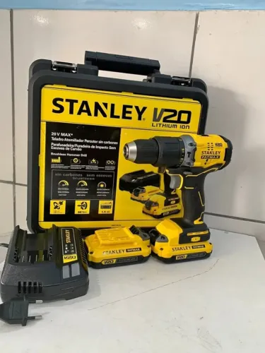 Parafusadeira e fur 20v + 2 baterias e carregador - entrega gratis