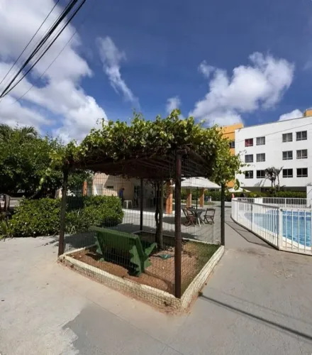 Apartamento 2/4 em Parnamirim (Incluso condomínio, gás e IPTU).
