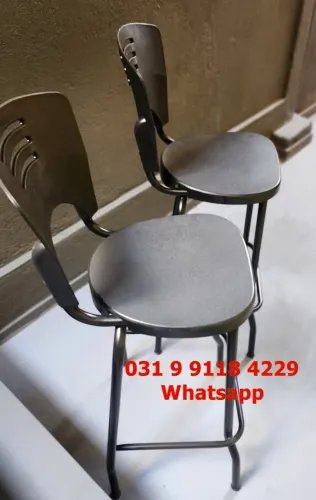 Banquetas altas novas cor preta 70 cm Frete grátis para BH