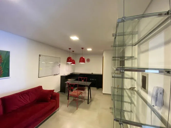 Sala comercial para locação, 45 m² na Vila Alzira - Santo André/SP