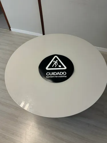 Mesa tampo redondo 100 diâmetro 
