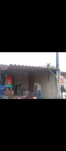Garagem coberta