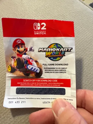 Mariokart World Nintendo Switch 2