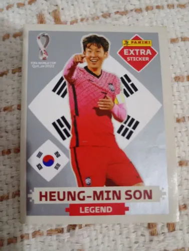 Figurinha extra 2022 Heung-min son