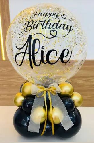 Balao de mesa personalizado a partir de 35 reais
