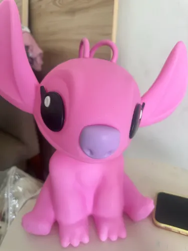 Luminária Angel Stitch Disney 