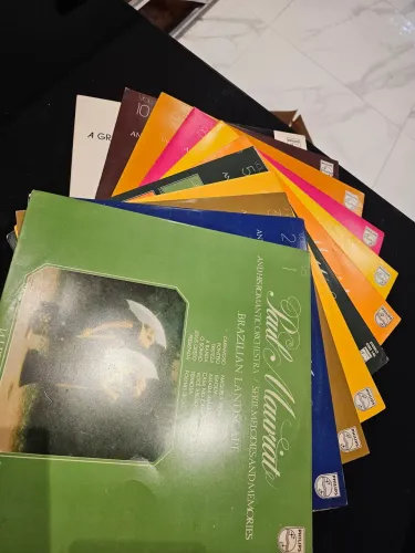 Lote 10 Lps Paul Mauriat and his Romantique Orchestra- Serie 14 Hits