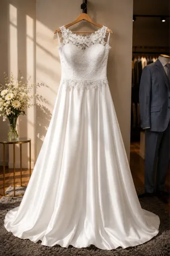 Vestido de Noiva Lindo - Pronta Entrega 