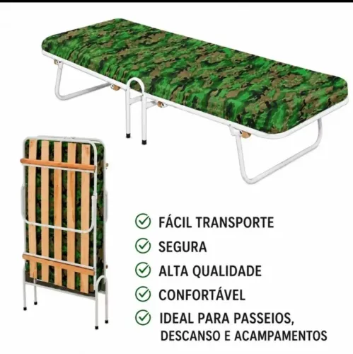Vende-se cama de campanha! Valor negociável. 