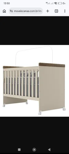 Berço mini cama canaã Lívia 