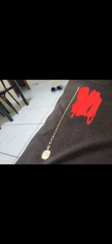 Corrente + pingente de ouro 18k