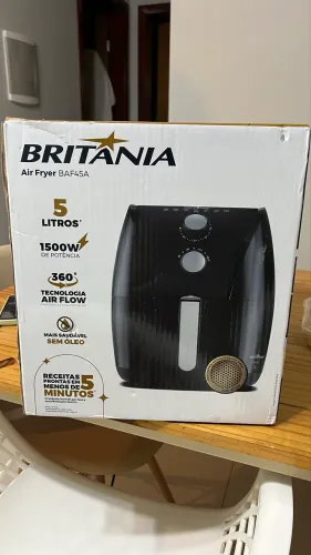 Air fryer 5L Britânia NOVA