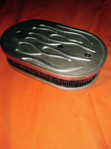 Filtro esportivo carburador DFV 446 do Opala.