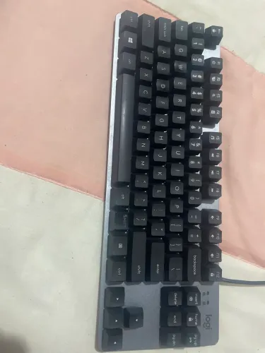 teclado logitech mecânico red