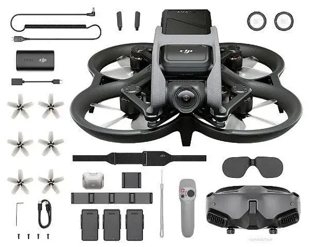 DJI Avata Pro view combo - goggles 2 c/ 3 baterias