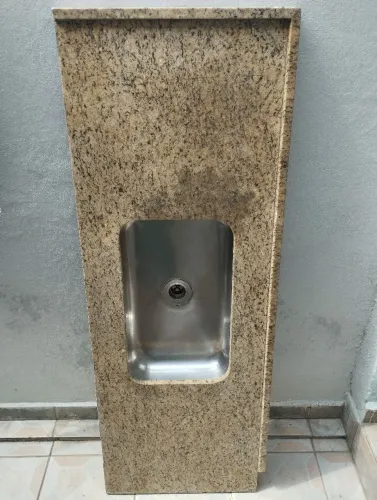 Pia de granito com 1.50 metro