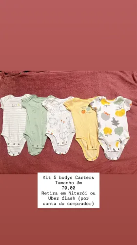 Lotinho roupinhas Carters 3m