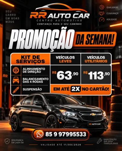 Promoção alinhamento e balanceamento 