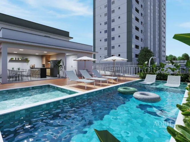 Apartamento com 2 dormitórios à venda, 40 m² por R$ 225.000,00 - Loteamento Dinorá Rosa -
