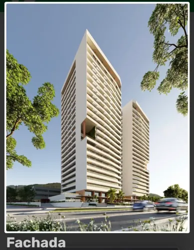 The Icon Park Office com 124m com Vista Mar, torre A, valor abaixo da tabela.