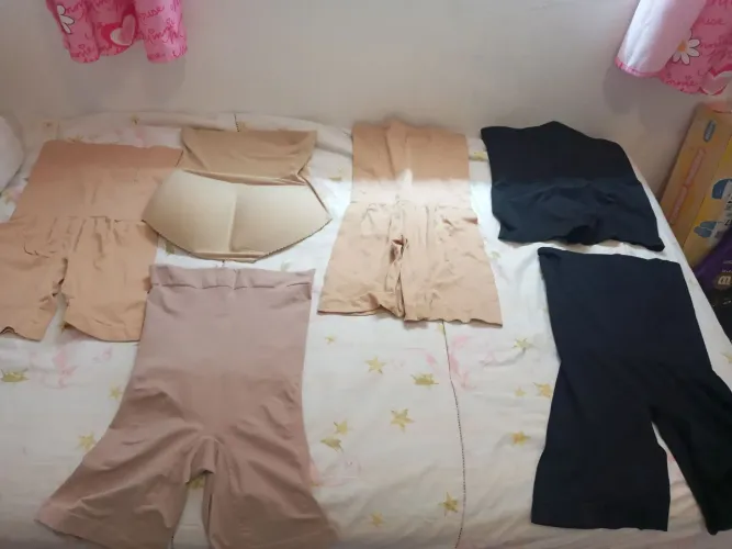 Lote com 6 cintas modeladoras otimo estado todas tam grande