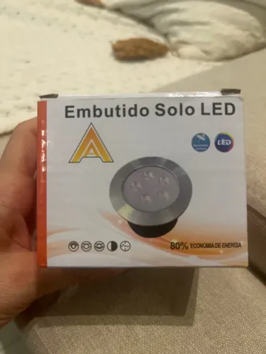 Spot led 5w branco quente - 7 unidades