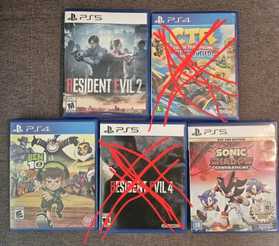 Jogos Playstation PS4 PS5 