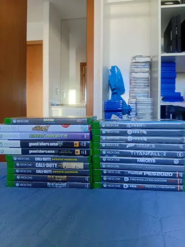 Lote 20 jogos xbox one e 360