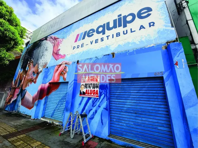Prédio comercial com loja e galpão na Gentil Bittencourt, em frente ao Centur e ao lado da
