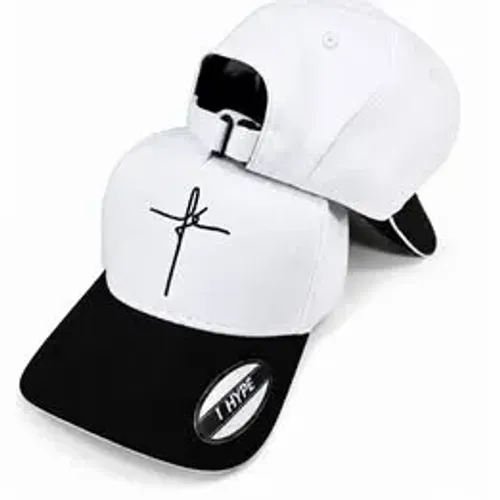 BONÉ HYPE FÉ BRANCO/PRETO