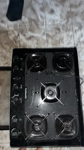 Fogão 5 bocas com 1 sem funcionar 