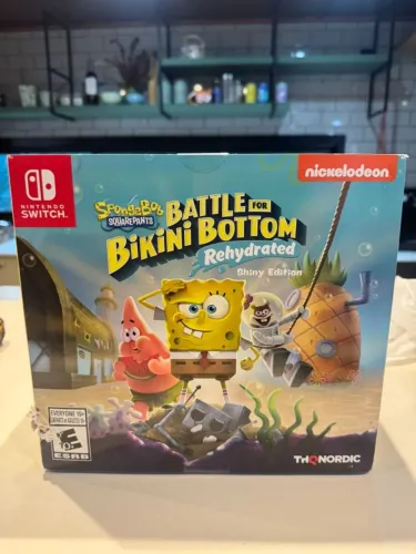Bob Esponja Spongerbob battle for bikini bottom shiny edition Switch