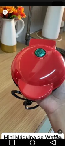 Mini máquina waffle entrega