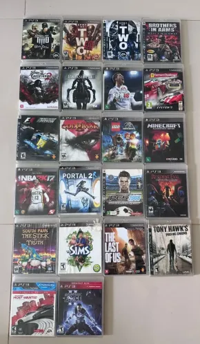 Jogos de PS3 - R$ 50 cada