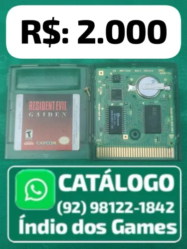 Resident Evil Gaiden = R$: 2.000